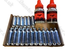Umarex BB’s(3000)  &  12g CO2 Canisters(18 ) Pack   UK Mainland  only L924