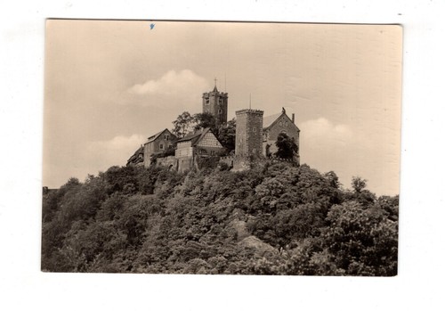 Postcard wartburg castle near - postcard,