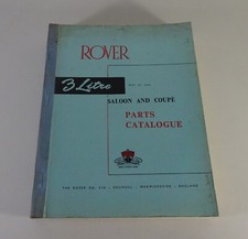 Spare Parts Catalogue Rover 3