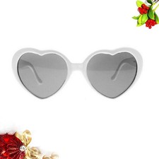  Peach Heart Special Effects Glasses Interesting Eyewear Light Diffraction
