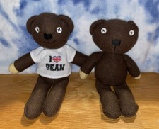 Mr Bean Ty Brown Teddy Bear X2