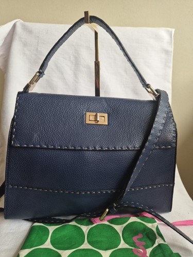 Boden navy leather - boden.,