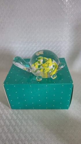 Vintage avon glass turtle - vintage,