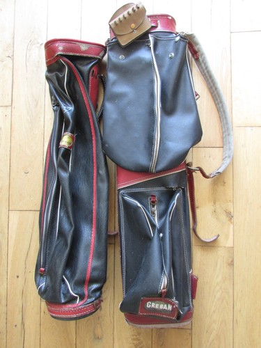 Vintage leather golf - vintage, bags