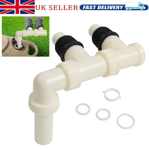 Double caravan waste water - double,