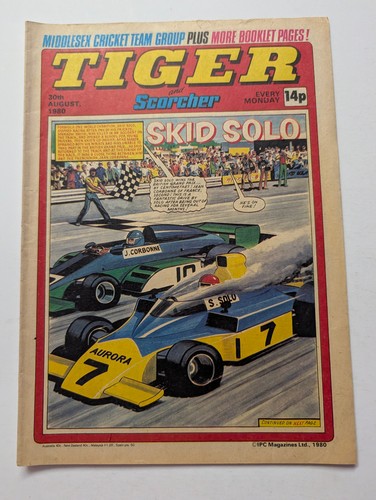 Tiger and scorcher comic - scorcher, 30th