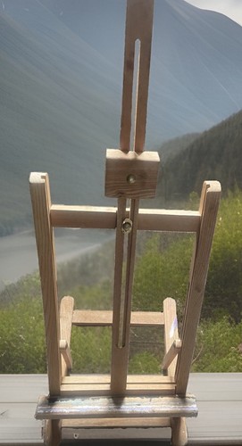 Wooden table top easel - wooden,