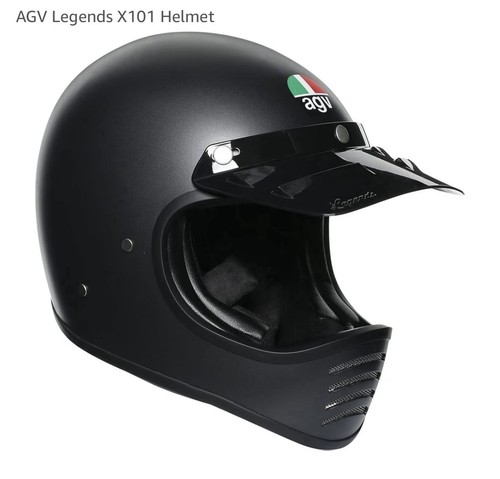 Agv x101 solid retro full - x101,