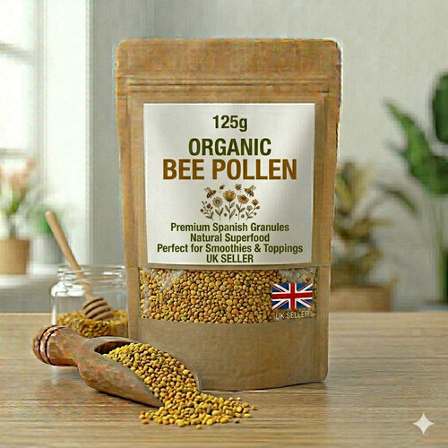 Organic bee pollen 125g - organic,