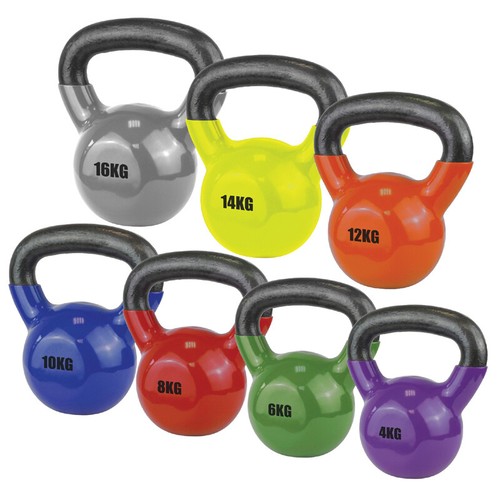 Kettlebell cast iron vinyl - cast,