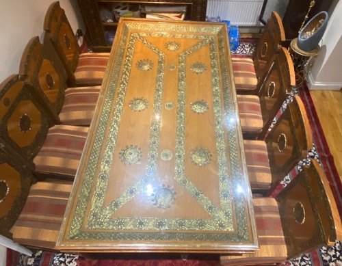 Iranian inlay art - work, dining