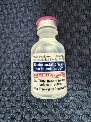 New sealed bacteriostatic - new,