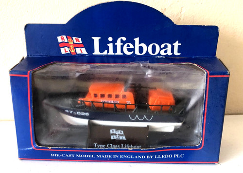 Lledo diecast rnli lifeboat - diecast,