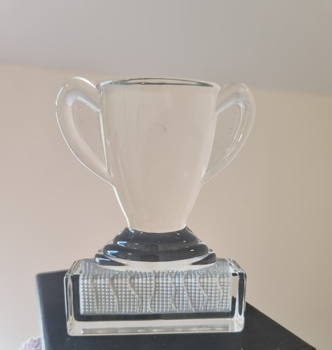 Champions league trophy glass - champions,