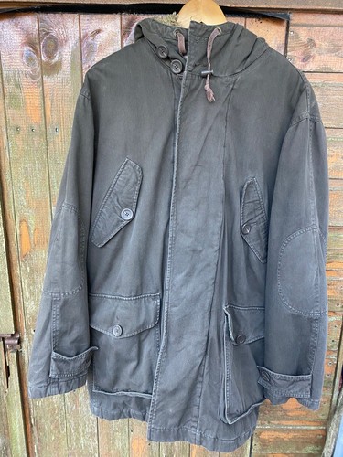 Vintage military khaki - , parka