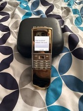 Nokia 8800 Sirocco Gold  (Unlocked) Brand New Condition. Boxed With ACCESSORIES.