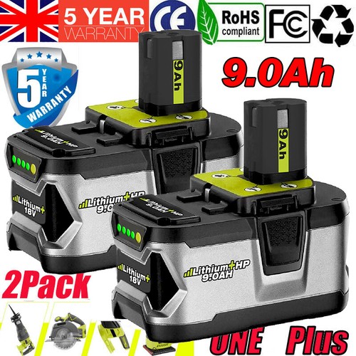 2pcs for ryobi p108 p109 - ryobi, 9.0ah
