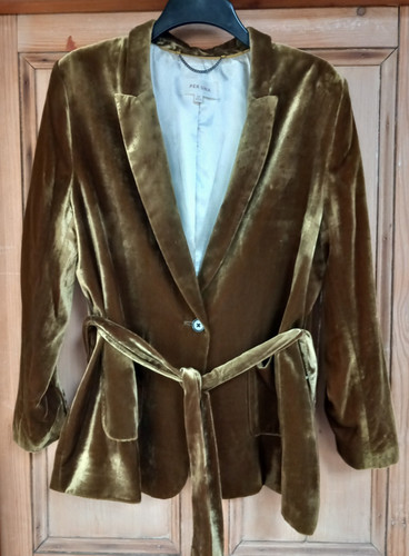 Per una velvet jacket size - una,