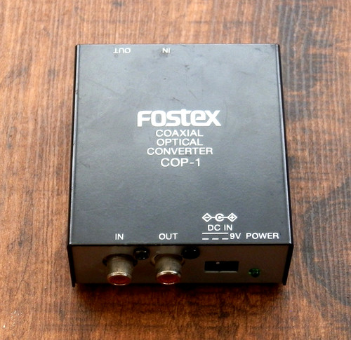 Fostex coaxial optical - fostex,