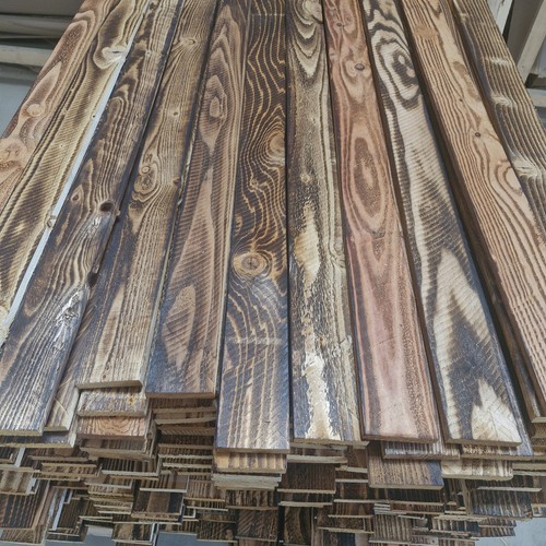 Scorched reclaimed pallet - reclaimed,