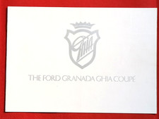 1974 FORD GRANADA GHIA COUPE 3.0 V6 Sales Brochure - MINT CONDITION!