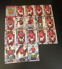 Panini Adrenalyn XL Plus 2025 Premier League Manchester United Team Set X18