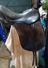 18inch MW Black Albion Style Dressage Saddle
