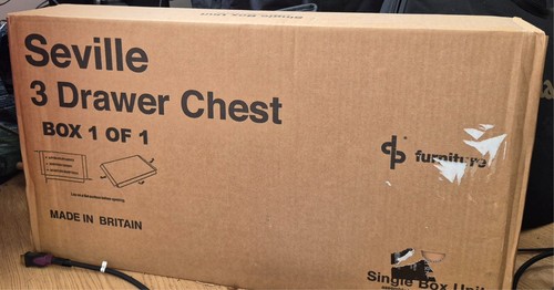 Small drawer chest of - 3,