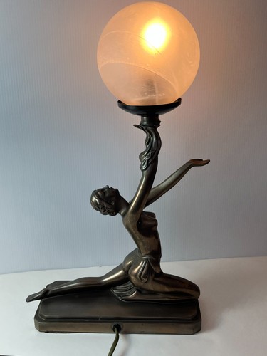 Art deco nouveau style lamp - nouveau,