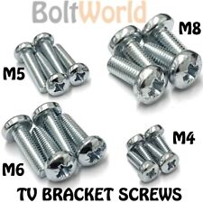 PANASONIC LCD & PLASMA TV SCREEN WALL MOUNTING BRACKET SCREWS M4 M5 M6 M8