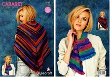 Women's Accessories Crochet Pattern Stylecraft Cabaret DK no.9187
