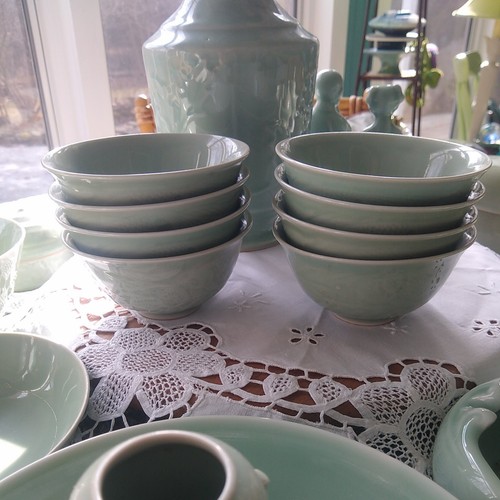 Longquan celadon green koi - longquan,