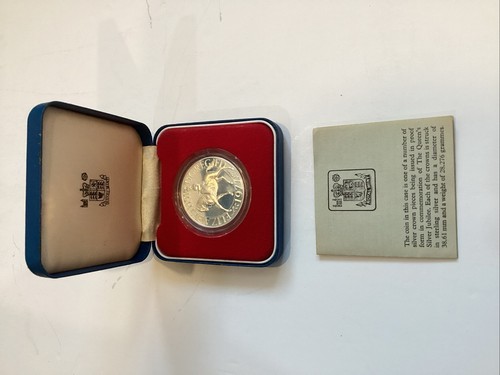 Proof sterling silver crown - silver,