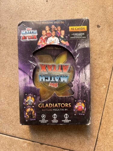 Topps match attax gladiators