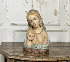Vintage Hand Painted Madonna