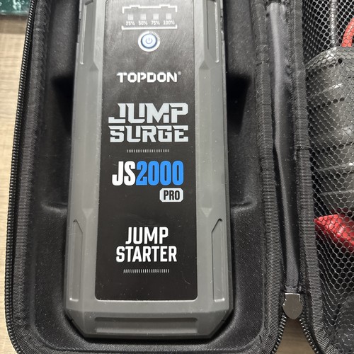 Topdon js2000 pro jump starter - jump,