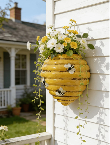 Honeycomb wall hanging - honeycomb,