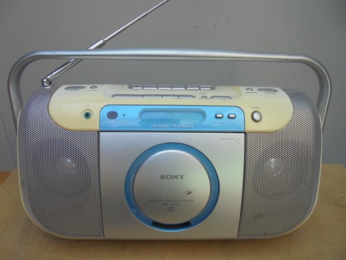 Vintage sony cfd - cfd-e100l, cd