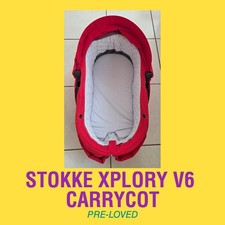 Stokke Xplory V6 Carrycot Red