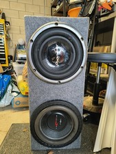 Twin 10" Subwoofer Vented Box
