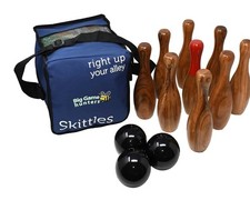Garden Games Wooden Skittles
