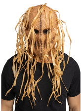 Full Head Scarecrow Latex Mask