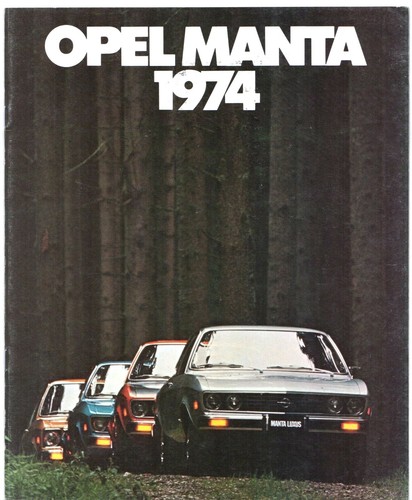 Opel manta 1974 usa - opel,