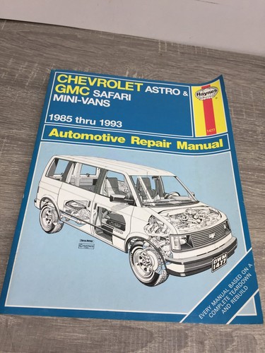 Chevrolet astro gmc safari - astro,