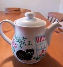 Vintage 1980s Sadler Black Cat