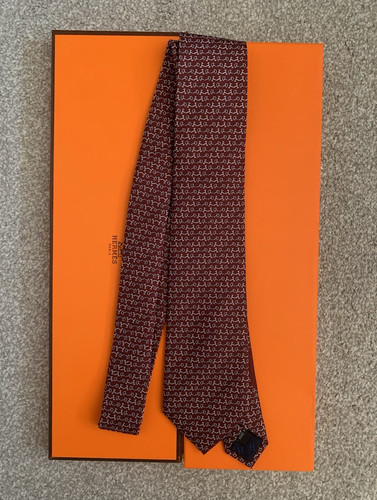 Hermès paris burgundy red - burgundy, h