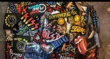  ROCK BAND PATCHES 20 IRON/SEW ON PATCHES 