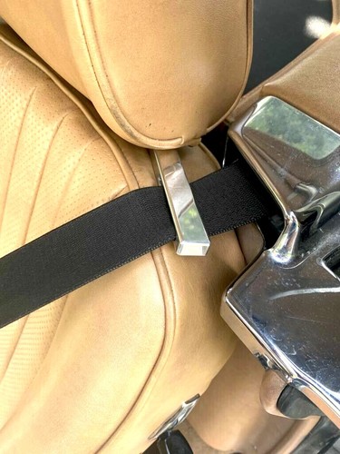 Aluminum safety belt guides - belt,