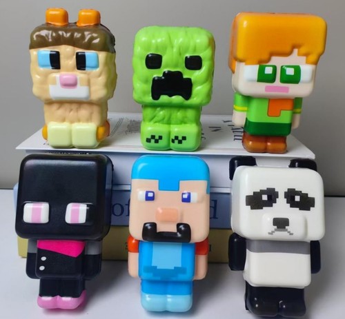 New minecraft 6pc squish - new, squish-me