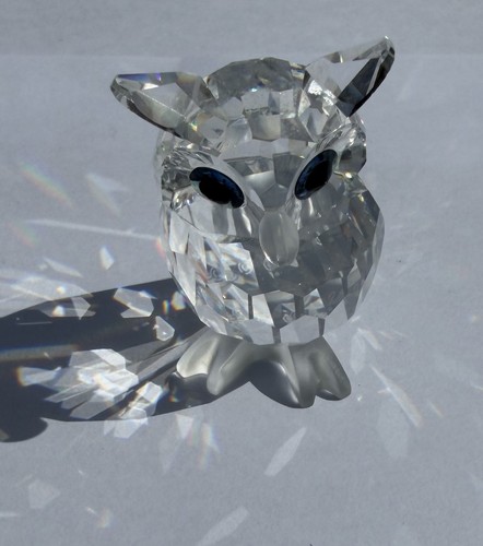 Swarovski crystal owl - swarovski, owl/night